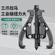伊唯森軸承取出器三爪拉馬拆卸工具拔輪拆卸器拆軸承拉瑪多功能抓拉拔器 14寸拉馬350mm【三爪/兩爪切換】 工業(yè)級扭力丨加厚碳鋼丨調(diào)節(jié)范圍