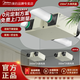 美的新風系統(tǒng)家用全屋換氣雙向流新風機換氣機通風系統(tǒng)中央全熱吊頂去PM2.5霧霾甲醛 【250四室一廳】5進5出 頂出風 咨詢領大額券