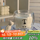 MULTIPOTENT雙層耐熱可愛(ài)小熊玻璃杯子ins風(fēng)果汁杯牛奶杯透明色245ml