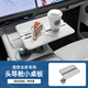 酷車車理想L6L7L8L9mega車載悠享懸浮方形折疊桌板航空鋁材多功能可旋轉(zhuǎn) 航空鋁材質(zhì)【秒變頭等艙】白色