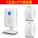 立可安無(wú)線門鈴分體式紅外線電子迎賓器感應(yīng)器店鋪進(jìn)門你好歡迎光臨門鈴 1主機(jī)2感應(yīng)器