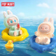 泡泡瑪特 POP MART【現貨】馬卡龍2代LABUBU拉布布坐坐派對搪膠盲盒潮玩 【委屈屈-確認款】正品保障 急速發貨