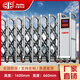 中豪智能電動伸縮門學(xué)校工地單位工廠大門不銹鋼折疊門鋁合金平移門 金剛一號【特價款】