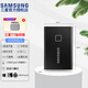 三星（SAMSUNG）T7 T5 T9 移動固態(tài)硬盤 USB3.2 三防移動硬盤 迷你纖薄小巧便攜 T7 Touch 經(jīng)典黑 指紋識別 2TB