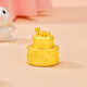 Lossot生日禮物足金999生日快樂(lè )蛋糕黃金投資金擺件收藏送禮黃金禮品