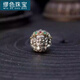 繆色（MiU Se）藏銀制品【暴力黃財神】隔珠國風設(shè)計款 做工造型霸氣DIY文玩配件 暴力黃財神 隔珠