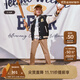 Teenie Weenie Kids小熊童裝25年款新款男童運動(dòng)學(xué)院風(fēng)棒球服外套 藏青色 160 cm