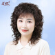 美蝶假發(fā)全頭套女全真人發(fā)絲短發(fā)遮白發(fā)羊毛卷頭頂自然女士媽媽款 前網(wǎng)雙遞針手工鉤織 栗棕 長(zhǎng)發(fā)