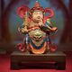 銅師傅銅擺件《韋陀吉祥》佛像桌面客廳辦公桌家居工藝品擺件創(chuàng)意禮物 韋陀吉祥