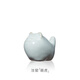 雅瓷汝窯茶寵生肖老虎茶桌茶臺擺件可養(yǎng)開片吉祥物天青色冰裂釉禮盒裝 汝窯萌虎