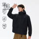 KOLON SPORT/可隆戈爾棉服夾克 男女同款防風防水透濕沖鋒衣外套- LUPJ4WTT60-BK 黑色 2XL (185/104A)