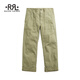 RRL男裝 經(jīng)典款棉質(zhì)人字斜紋長(cháng)褲RL90188 300-綠色 32 (32/32) 偏大