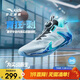 安踏兒童運動(dòng)鞋男大童2025夏季耐磨實(shí)戰旋鈕低幫毒刺籃球鞋A12521106