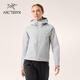 ARC'TERYX始祖鳥 SOLANO HOODY 防風(fēng) 女子 軟殼夾克 Solitude/隱秘灰 S