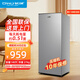 長(cháng)城（GREAT WALL FRIDGE）立式冰柜小冰柜家用小型冷凍迷你速凍商用抽屜式冷柜儲母乳柜節能省電冰箱 148升銀色【一級能效 四層抽屜】 148L