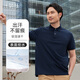 十如仕polo衫男【汗無(wú)痕】高端短袖t恤透氣春夏季透氣易打理 P01 深藍(lán)色 L