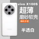 魯深高端硅膠軟殼磨砂防摔vivo X100S手機(jī)殼男女款創(chuàng)意簡(jiǎn)約X100Ultra保護(hù)套X100SPro手機(jī)殼X100 vivo X100S【透白色】 磨砂半透明清水套【贈(zèng)屏幕膜】