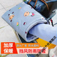 維諾亞冬季電動車手套電瓶摩托車棉把套防水加厚擋風(fēng)防寒保暖護(hù)手罩男女 升級版舒棉絨-防水加絨 湖水藍(lán)犬
