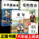 童年愛的教育和小英雄雨來六年級上冊閱讀的課外書正版全3冊快樂讀書吧6上適合小學(xué)生閱讀書籍
