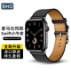BHO適用蘋果手表表帶apple watch新款s10/ultra2手表帶真皮iwatch s9/8/7/6/5/se愛馬仕小牛皮表帶
