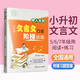 小升初文言文閱讀階梯訓練跨入名校小升初現代文閱讀專(zhuān)項訓練走進(jìn)名校五年級六年級文言文閱讀與訓練 文言文閱讀