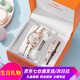 格瑪仕（gemax）女士手表女石英表品牌十大名表女生2025新款女表七夕節(jié)禮物送老婆 【JD】520雙日歷【手鐲+禮盒】