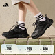 adidas李現(xiàn)同款CLIMACOOL VENTANIA環(huán)流清風(fēng)鞋跑鞋緩震阿迪達斯   黑色/亮金屬鐵灰/深灰   42