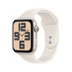 Apple Watch SE 2024款智能手表44毫米星光色鋁金屬表殼星光色運(yùn)動(dòng)型表帶M/L【GPS】