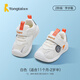 童泰寶寶學(xué)步鞋夏季軟底網(wǎng)眼透氣嬰兒鞋子一歲學(xué)走路二階段機能鞋 白色 14.5 cm（內長(cháng)）