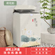 聲聲優(yōu)選洗衣機罩防塵防曬蓋布海爾小天鵝上開(kāi)蓋通用波輪洗衣機套防水罩 加厚加密-荷花韻 【升級防水防曬】容量10-12公斤