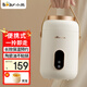 小熊（Bear）煮粥神器電燉鍋電煮鍋便攜式1升1-2人電燉杯煲湯迷你陶瓷油小燉鍋嬰兒輔食鍋智能可預約帶蒸籠 1L 輕盈便攜+不粘內膽DRG-P10W5