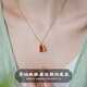 鳳凰涅磐紅瑪瑙項(xiàng)鏈女本命年鎖骨鏈好事發(fā)生轉(zhuǎn)運(yùn)珠吊墜首飾七夕情人節(jié)禮物