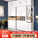 雅賓森衣柜推拉門(mén)定做臥室歐松板pet家用滑軌衣櫥移門(mén)鋼化玻璃柜門(mén)定制 咨詢(xún)了解更多衣柜推拉門(mén)款式