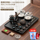 唐云匠心小號石茶盤(pán)底部上水全自動(dòng)燒水一體功夫茶具套裝家用整套茶道茶臺 60cm圓福/窯變石磨/玻璃電器