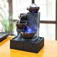 謝藝風(fēng)生水起流水?dāng)[件循環(huán)水小型噴泉風(fēng)水球辦公室財(cái)源滾滾風(fēng)水輪流轉(zhuǎn) 2102帶霧化器