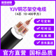 富國超群電線電纜線 YJV 4*25平方銅芯國標架空防老化4芯電力電纜 1米【現(xiàn)貨】