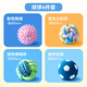 嬉皮狗（hipidog）狗狗玩具耐咬球逗狗潔齒球小型幼犬寵物玩具磨牙訓練橡膠解悶神器 球球4件套小型犬適用 玩具套裝肆意嗨玩