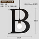 藝標現(xiàn)代簡約服裝店田園裝飾創(chuàng)意吧臺書房個性藝術(shù)復(fù)古餐廳字母吊燈 字母 B  贈送LED5瓦三色光光源
