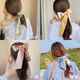 ZHIO 發(fā)帶女綁發(fā)仙女水果飄帶發(fā)繩時(shí)尚薄小絲巾發(fā)帶女夏季外出520禮物 小棗+菠蘿+石榴+蝴蝶