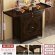 竹優(yōu)家供桌供奉財神爺柜家用佛龕新中式立柜菩薩關(guān)公擺放佛像貢桌香案臺 120長(cháng)帶抽板雙門(mén)供柜