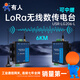 有人物聯(lián)網(wǎng)lora dtu無線數(shù)傳終端lora電臺Modbus邊緣采集私有協(xié)議RS485無線通訊LG206-L 常規(guī) 帶配件