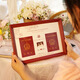 慶喜良緣七夕情人節(jié)禮物結(jié)婚證相框珍藏盒婚房裝飾擺臺新婚送新人周年擺件