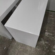 斧墨 U型白色烤漆流水臺展示臺方臺圓臺中島柜高低桌展示架體驗桌 白色長150寬60高90