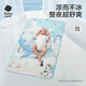 babycare抗菌嬰兒涼席寶寶透氣吸汗嬰兒床冰絲席兒童幼兒園可水洗 【抑菌冰絲】鯨魚(yú)噴泉 56*100CM
