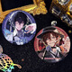 迪柏瑞文豪野犬周邊吧唧BungoStrayDogs周邊徽章吧唧中原中也太宰治徽章 太中組合【兩個都要】 磨砂滿天星