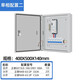 G CDQCN配電箱成套家用配電箱明裝成套正泰兩相電220v電表箱室外單項(xiàng)防水 正泰配置2 組裝成套