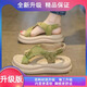 阿米艾（amiai）女童涼鞋2025夏季新款爆款軟底洋氣沙灘公主鞋中大童兒童鞋子夏款 綠色升級款 31 碼鞋內(nèi)長約20.5cm
