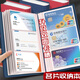 朗捷名片收納冊大容量192卡卡片收納夾信用卡會(huì )員卡片本便攜式名片夾銀行卡卡包收集薄