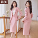 晨芙職業(yè)西裝套裝女春秋時(shí)尚氣質(zhì)西服外套總裁經(jīng)理上班通勤主持工作服 粉色單件西裝 2XL 建議120-130斤