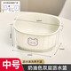 優(yōu)勤（YOUQIN）洗菜盆雙層瀝水籃廚房用品客廳茶幾家用水果盤籃子盆子淘菜盆 2.5L 【白色中號】雙層瀝水籃